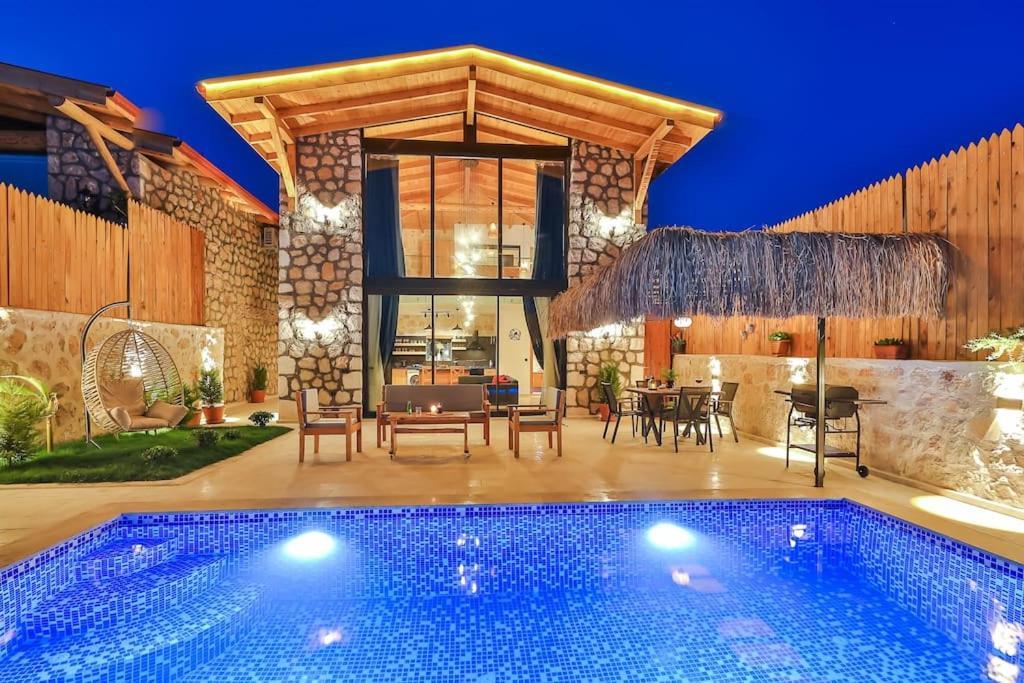Villa Mila Patara-Luxury Villa With Pool Adakoy Exteriör bild